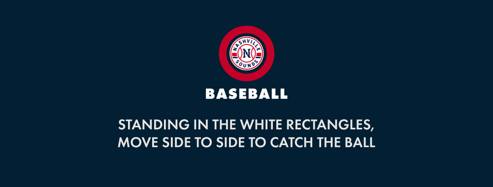 Mockup of the N Zone baseball game instructions