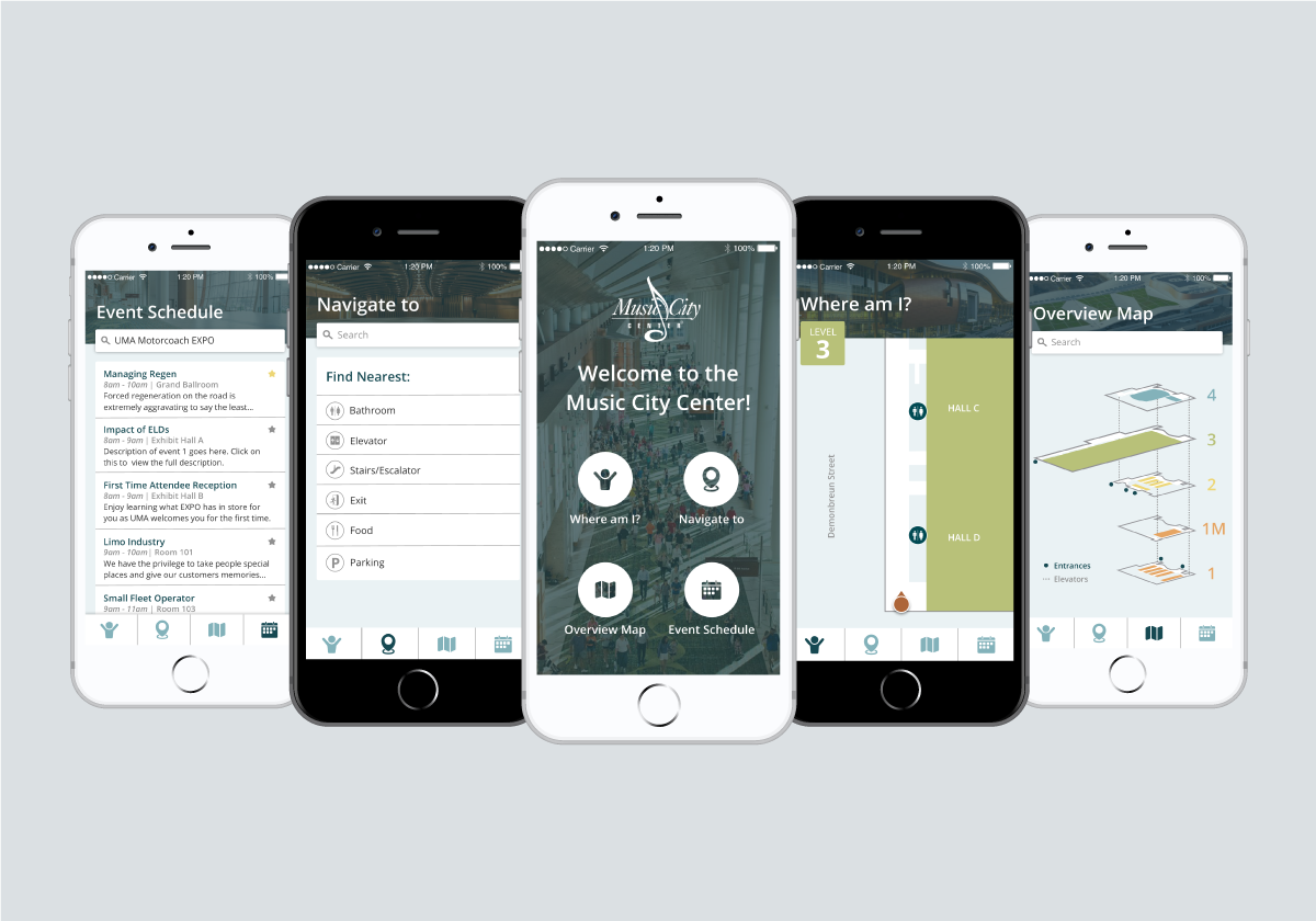 Wayfinding UI Design